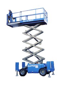 Genie 32' Rough Terrain Scissorlift